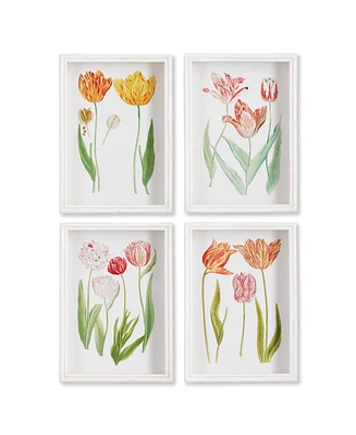 Tulip Prints, Set Of 4