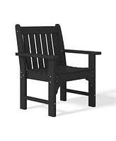 WestinTrends 7-Piece Hdpe Outdoor Dining Patio Table and Chairs Set