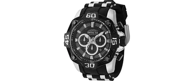 Invicta Men's Pro Diver Quartz Chronograph Black Dial Watch