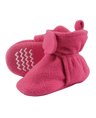 Hudson Baby Girls Cozy Fleece Booties
