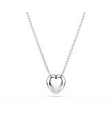 Swarovski Ariana Grande x Swarovski Rhodium Plated Heart Mixed Cuts Pendant Necklace