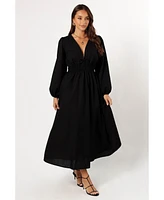 Petal and Pup Women's Cece Long Sleeve Maxi Dress
