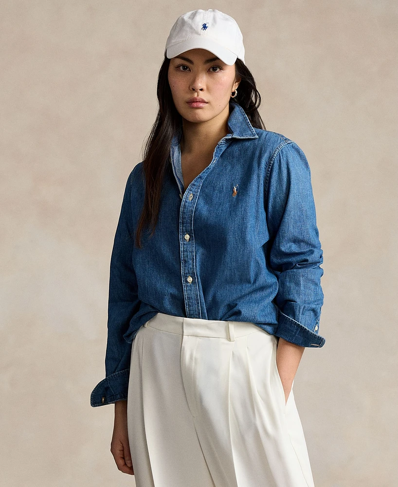 Polo Ralph Lauren Women's Slim-Fit Denim Shirt