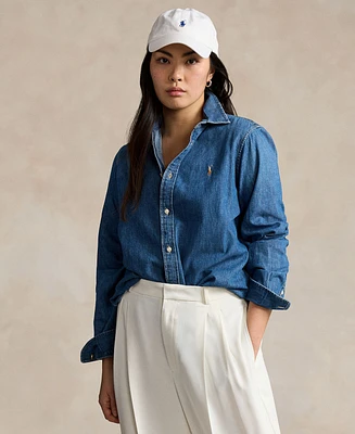 Polo Ralph Lauren Women's Slim-Fit Denim Shirt