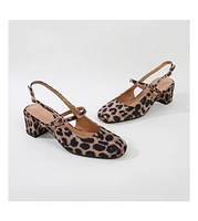 Berness Birdie MaryJane Block Heels