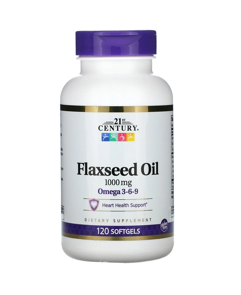 21st Century Flaxseed Oil 1 000 mg