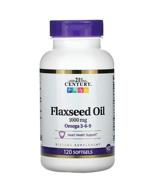 21st Century Flaxseed Oil 1 000 mg