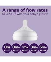 Philips Avent Natural Baby Bottle with Natural Response Nipple Teal Baby Gift Set