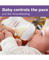 Philips Avent Natural Baby Bottle With Natural Response Nipple, Clear, 9oz, 4pk