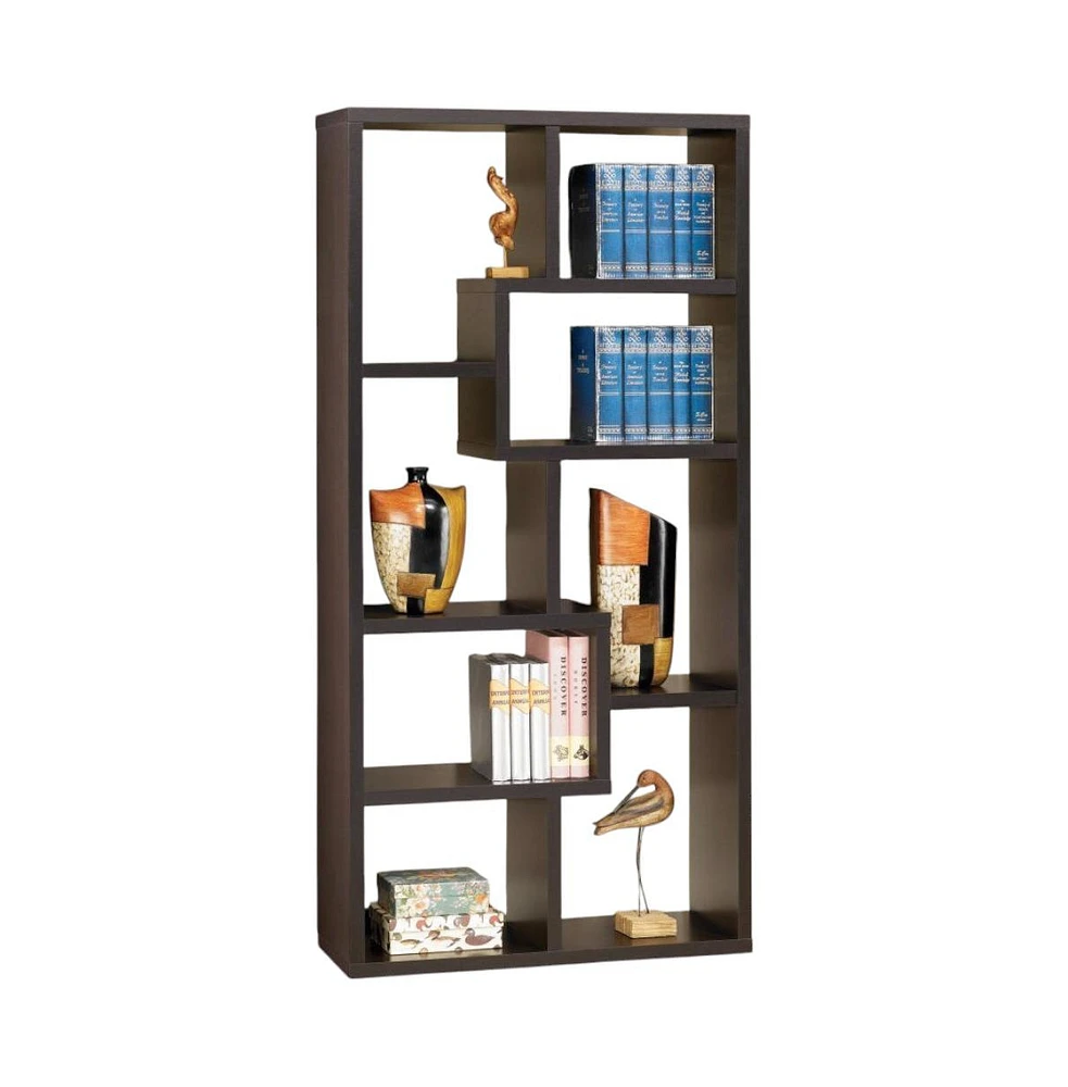 Slickblue Modern Cube Contemporary Style Bookcase