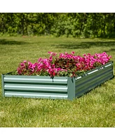 Galvanized Steel Raised Garden Bed