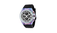 TechnoMarine Men's Tm-121020 Cruise Glitz Quartz Chronograph Black Dial Watch