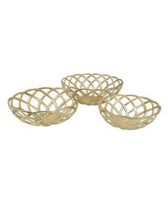 Slickblue Modern Decorative Basket Set of 3 for Stylish Storage and Home Organization