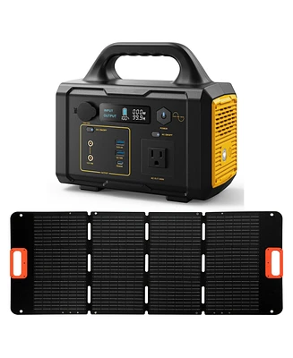 Mondawe 300W Portable Power Station 299.5Wh Solar Generator with Ac Outlet