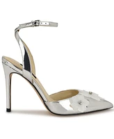 Nine West Women's Fabby Stiletto Heel Pointy Toe Dress Pumps
