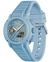 Lacoste Women's LC33 Light Blue Silicone Strap Watch, 40mm