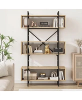 gaomon 6 Tier Book Shelf with Storage