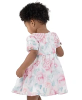 Rare Editions Baby Girl Floral Organza Dress