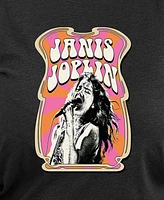 Hybrid Apparel Plus Janis Joplin Graphic Pullover Top