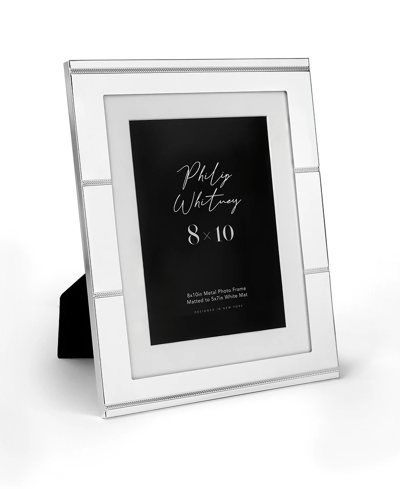 Philip Whitney Landis Metal Picture Frame, 8" x 10"