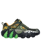 Skechers Little Kids' Skech-o-Saurus - Light 2.0 Light-Up Fastening Strap Casual Sneakers from Finish Line