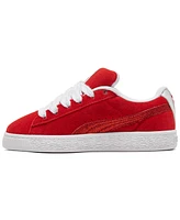 Puma Little Girls' Suede Xl Holiday Glitz Skate Casual Sneakers from Finish Line