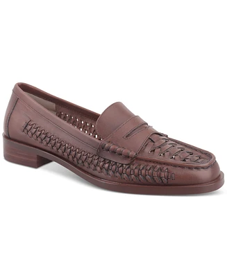 Giani Bernini Women's Brynnlee Memory Foam Perforated Slip On Penny Loafers, Created for Macy's