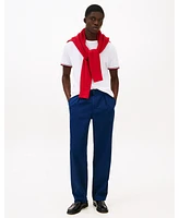 Tommy Hilfiger Men's Big & Tall Global Stripe Cuff T-Shirt
