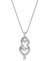 Diamond Pendant Necklace (1/2 ct. t.w.) in 14k White Gold