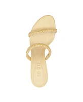Schutz Women's Taliah Woven Slip-On Dress Sandals