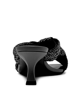 Schutz Women's Kali Kitten Heel Sandals