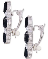 Guess Stone & Imitation Pearl Flower Clip-On Stud Earrings