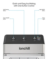 Tzumi ionchill QuickCube Nugget-Shaped Compact Countertop Ice Maker