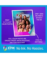 Hp Sprocket Photobooth 3x4" Photo Printer, Bundle w/3.5 x 4.25” Zink Photo Paper (500 Sheets)