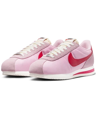 Nike Women's Cortez Textile Casual Sneakers from Finish Line