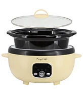 MegaChef 6.5 Quart Oval Electric Slow Cooker