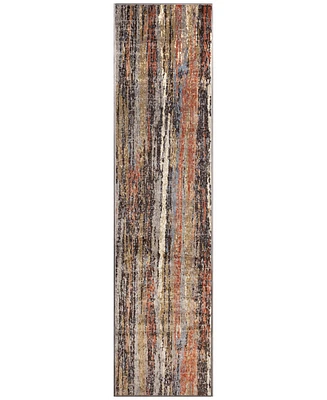 Liora Manne' Ariana Brushstrokes 1'11"x7'6" Runner Area Rug