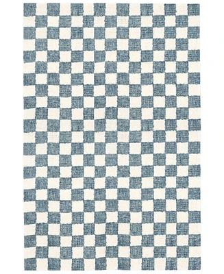 Liora Manne' Savannah Checkerboard 3'6"x5'6" Area Rug