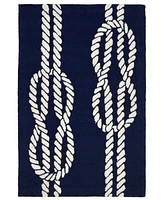 Liora Manne' Capri Ropes 1'8"x2'6" Area Rug