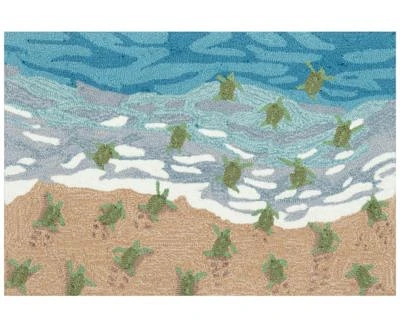Liora Manne Frontporch Turtle Beach Rug Collection