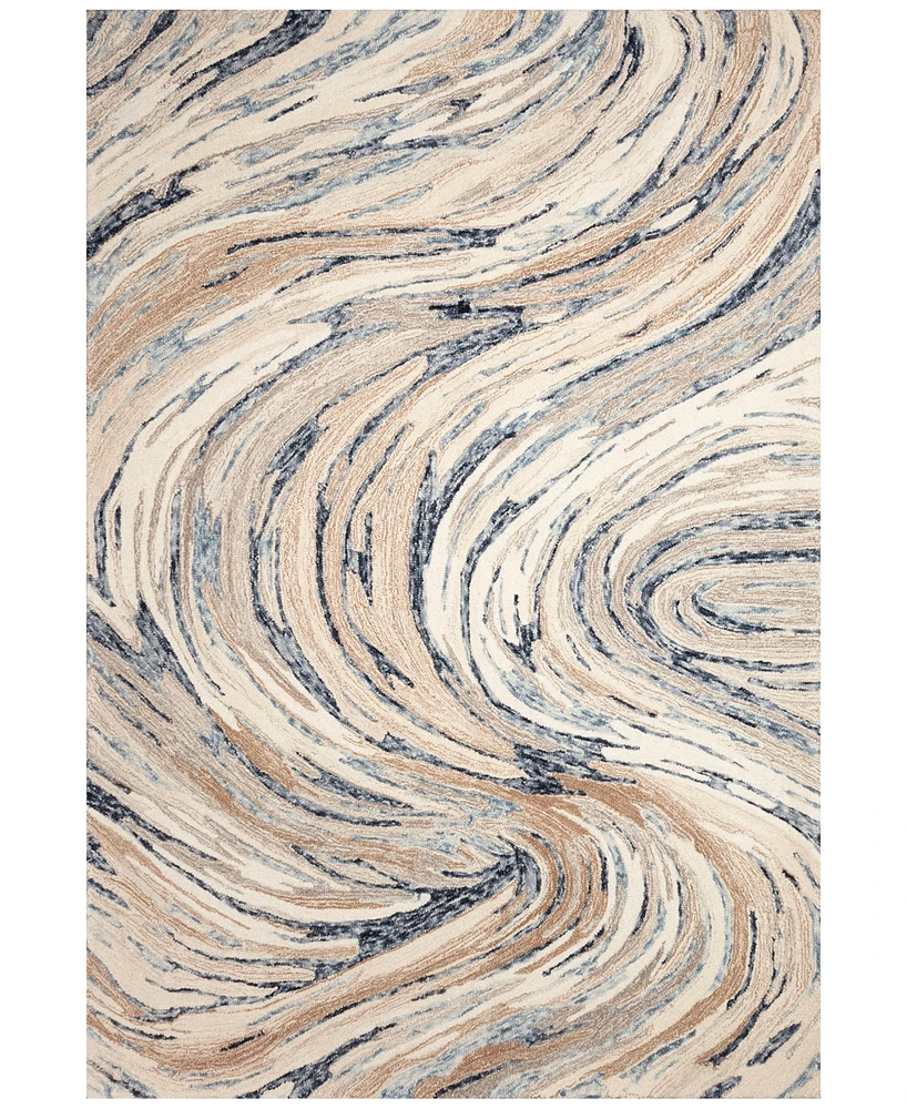 Liora Manne' Savoy Big Wave 3'6"x5'6" Area Rug