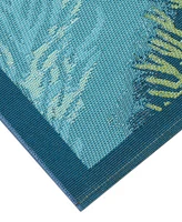 Liora Manne' Marina Coral Garden 7'10"x9'10" Area Rug