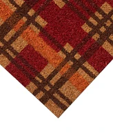 Liora Manne' Natura Plaid 1'6"x2'6" Area Rug