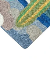 Liora Manne Frontporch Dog Beach Rug Collection