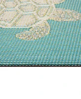 Liora Manne' Esencia Turtle and Stars 2'5"x3'11" Area Rug