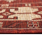 Liora Manne' Carmel Kilim 1'11"x7'6" Runner Area Rug