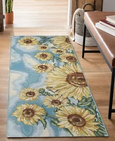 Liora Manne' Esencia Sunny Day 1'11"x4'11" Runner Area Rug