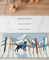 Liora Manne' Esencia Downhill Dog 2'x2'10" Area Rug