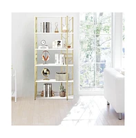 gaomon Open Modern Bookcase Shelf Storage Organizer