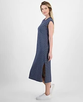 On 34th Women's Extended-Shoulder Knit Midi Dress, Exclusively at Macy's